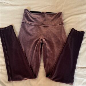 SPANX Velvet Leggings in Deep Purple medium I1